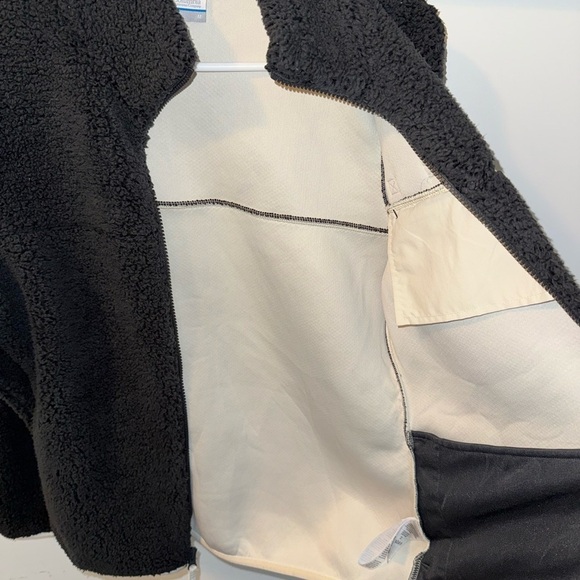 Columbia Jacket Womens Mountainside Heavyweight Sherpa Fleece Gray Size Medium - Picture 2 of 10